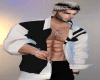 llzM. Black & White -Top