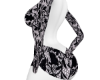 Jessie Floral Blk Dress