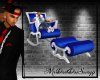 {DM} Blue/Wht Chair