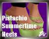 Pistachio Summer Heels