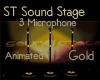 ST M 3 Microphones Gold