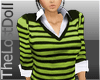 ✿ striped sweater g