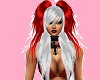 bella#1 white-red hair