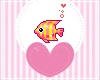 STICKER ONLY Pink Fish
