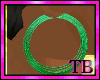 *TB* green bracelet set