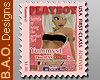 Yummys1 Playboy stamp