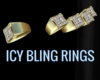 5 RINGS LEFT HAND