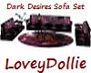 Dark Desires Sofa Set
