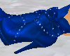 *T* Blue Bow Boots