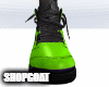 Green 5's + White Socks