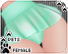 [Pets] Skirt | Aqua