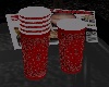 RED BANDANA PARTY CUPS