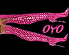 oYo Pink Snake Boots