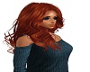 Voluptuous Long Red Hair