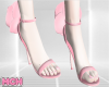 𝖒. Pink Flower Heels