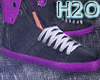 H2O|Lrg Black/Purp Kicks