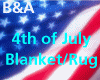 [BA] 4th of July Blanket