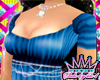 Socialite Blouse Blue
