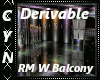 Derivable RM w Balcony