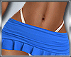🅟 paris blue skirt