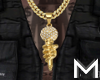 £ Gold Microphone Chain