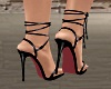 Strapped Spike Heels -F-