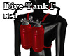 Dive Tank F red