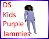DS Kids purple jammies