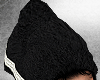 Black Hair Towel