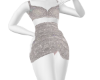 Shiny Two Piece Dress