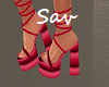Red Licorice Heels
