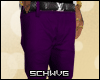 S | LV Pants x Purple