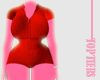 Red romper ps+ thick