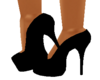 just black heels