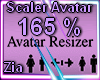 Scaler Avatar *F 165%