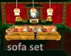 christmas cheer sofa set