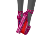 Pink Love Holo Heels