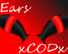 xCODx Red Umbreon Ears