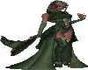 Pretty Green Witch