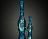 Blue art vase 1
