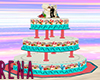 Coral Reef Wedding Cake