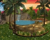 Tropical Sunset Pool