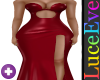 Wine Kontrise Gown
