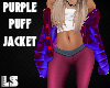 Purple Puff Jacket