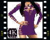 4K Beauty Dress Purple