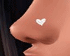 Heart Nose Piercing -L