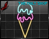 Malt Shop Neon Ice Cream