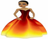 Fire Ball Gown