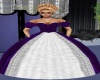 pricilla purple gown