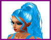 Hair Iris - light  blue